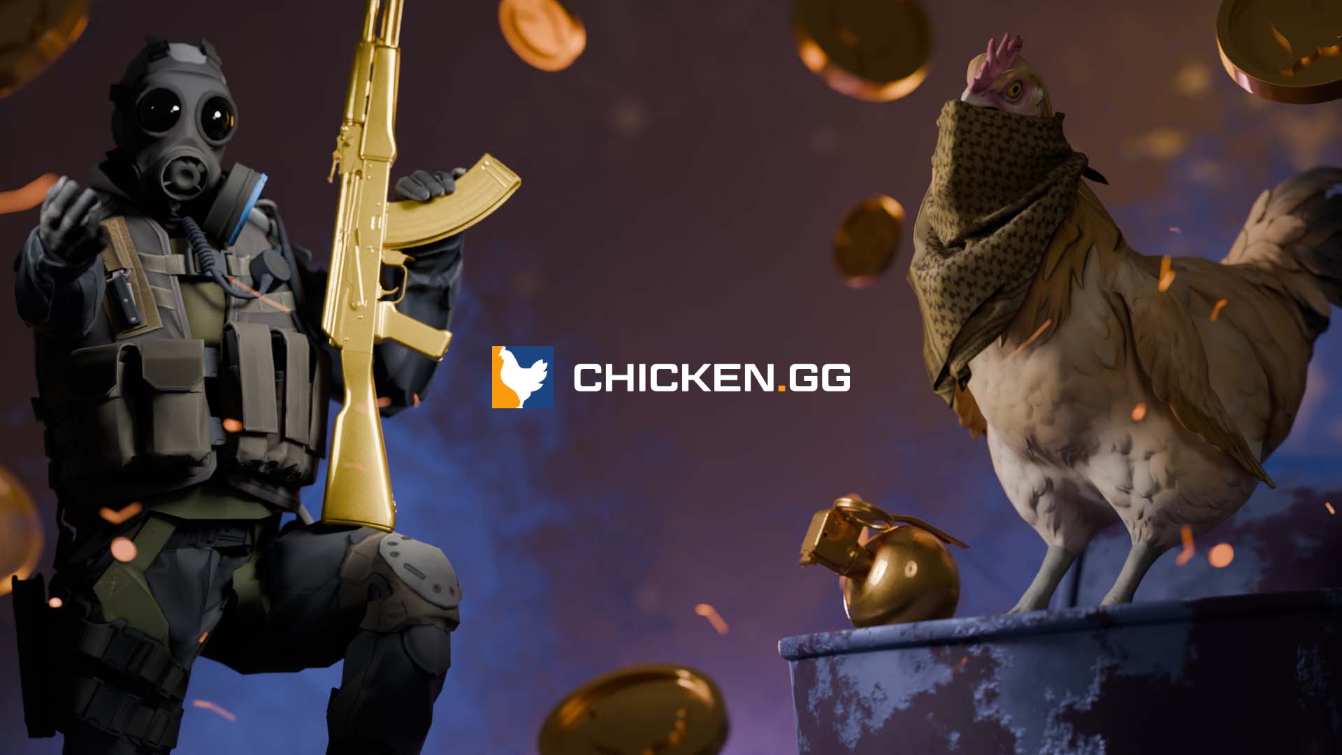 Chicken.gg promotional banner