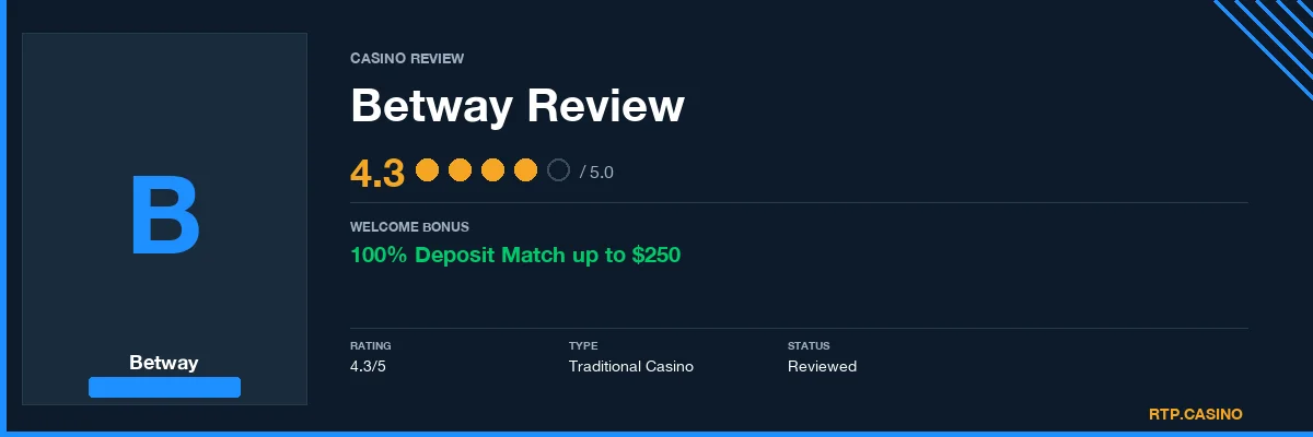 Betway Casino & Sportsbook Review 2026