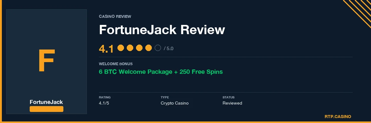 FortuneJack Casino Review 2026