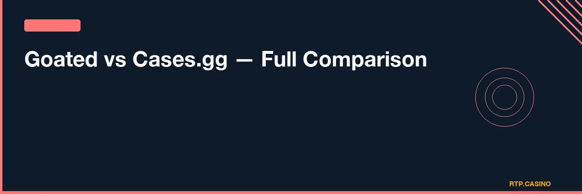 Goated vs Cases.gg — Full Comparison
